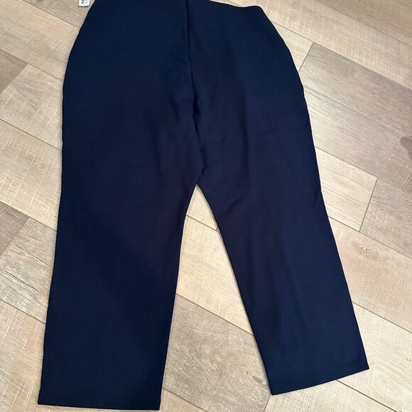 Old Navy Extra High-Rise Stevie Straight Pants XXL Navy Blue NEW - Picture 8 of 8